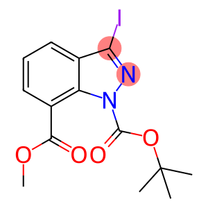 1-tert-butyl 7-methyl 3-iodo-1H-indazole-1,7-dicarboxylate