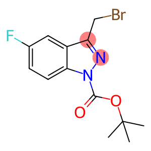 1H-Indazole-1-carboxylic acid, 3-(broMoMethyl)-5-fluoro-, 1,1-diMethylethyl ester