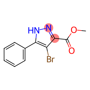 Methyl 4-broMo-3-phenyl-1H-pyrazole-5-carboxylate