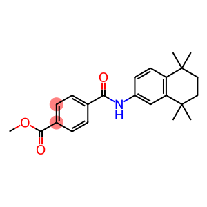 4-((5,5,8,8-四甲基-5,6,7,8-四氢萘-2-基)氨基甲酰基)苯甲酸甲酯