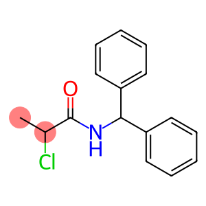 Propanamide, 2-chloro-N-(diphenylmethyl)-