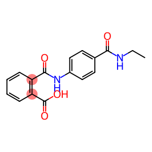 2-({4-[(ethylamino)carbonyl]anilino}carbonyl)benzoic acid