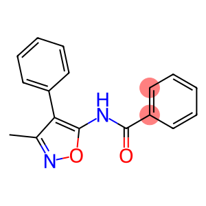 N-(3-methyl-4-phenyl-1,2-oxazol-5-yl)benzamide
