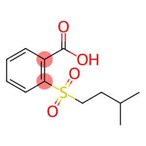 2-[(3-methylbutyl)sulfonyl]benzoic acid