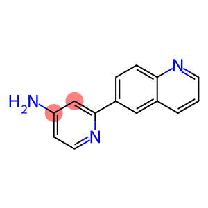 2-(quinolin-6-yl)pyridin-4-amine
