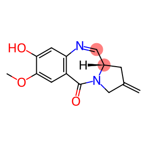 (S)-8-hydroxy-7-methoxy-2-methylene-2,3-dihydro-1H-benzo[e]-pyrrolo[1,2-a][1,4]diazepin-5(11aH)-one