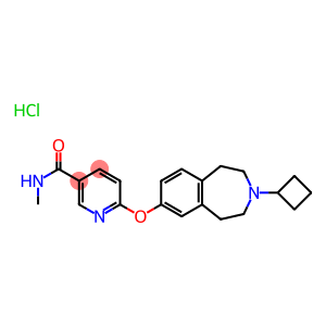 6-[(3-Cyclobutyl-2,3,4,5-tetrahydro-1H-3-benzazepin-7-yl)oxy]-N-methyl-3-pyridinecarboxamide hydrochloride