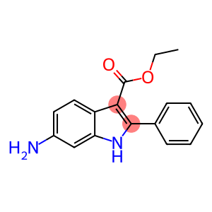 6-氨基-2-苯基-1H-吲哚-3-甲酸乙酯