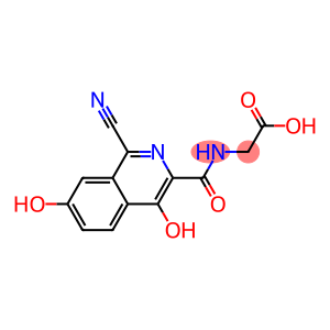 [(1-cyano-4,7-dihydroxy-isoquinoline-3-carbonyl)-amino]-acetic acid