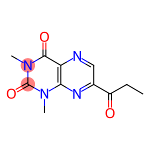 1,3-dimethyl-7-propionyl-2,4(1H,3H)-pteridinedione