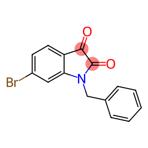 1-benzyl-6-bromo-2,3-dihydro-1H-indole-2,3-dione