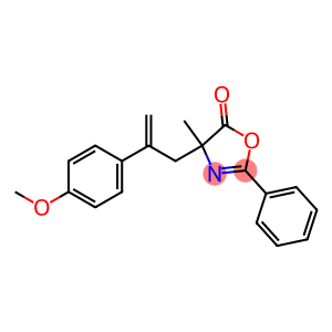 5(4H)-Oxazolone,  4-[2-(4-methoxyphenyl)-2-propen-1-yl]-4-methyl-2-phenyl-