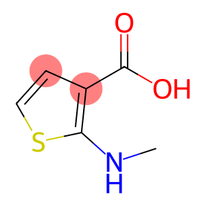 3-Thiophenecarboxylic acid, 2-(methylamino)-