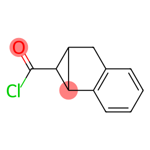 Cycloprop[a]indene-1-carbonyl chloride, 1,1a,6,6a-tetrahydro- (7CI)