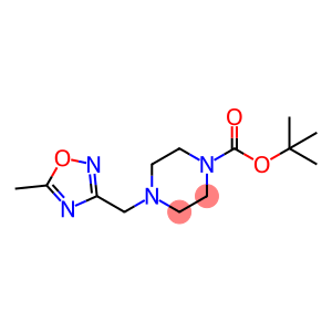 tert-Butyl 4-[(5-methyl-1,2,4-oxadiazol-3-yl)methyl]piperazine-1-carboxylate