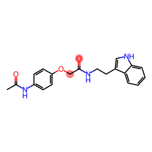 2-(4-(ACETYLAMINO)PHENOXY)-N-(2-INDOL-3-YLETHYL)ETHANAMIDE