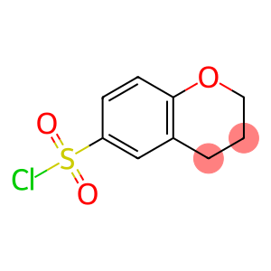 3,4-Dihydro-2H-chromene-6-sulphonyl chloride, 6-(Chlorosulphonyl)-3,4-dihydro-1H-1-benzopyran