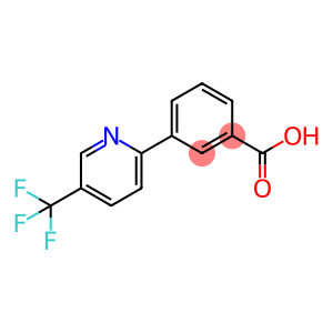 3-[5-(trifluoromethyl)-2-pyridinyl]benzenecarboxylic acid