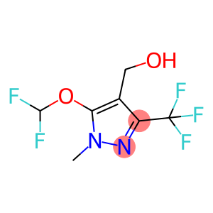 1H-Pyrazole-4-methanol, 5-(difluoromethoxy)-1-methyl-3-(trifluoromethyl)-