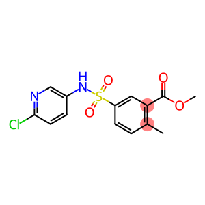 5-(6-chloro-pyridin-3-ylsulfamoyl)-2-methyl-benzoic acid methyl ester