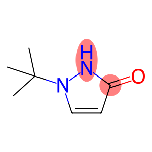 3H-Pyrazol-3-one, 1-(1,1-dimethylethyl)-1,2-dihydro-