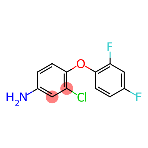 3-CHLORO-4-(2,4-DIFLUOROPHENOXY)ANILINE