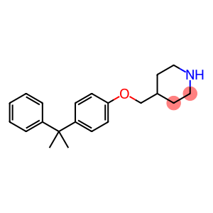 4-([4-(1-METHYL-1-PHENYLETHYL)PHENOXY]-METHYL)PIPERIDINE