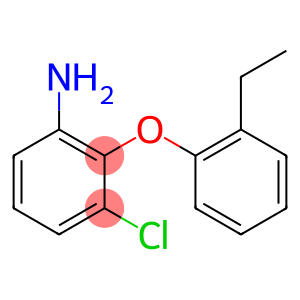 3-CHLORO-2-(2-ETHYLPHENOXY)ANILINE