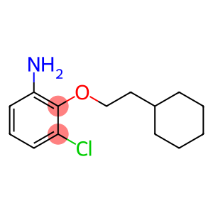 Benzenamine, 3-chloro-2-(2-cyclohexylethoxy)-