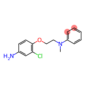 Benzenamine, N-[2-(4-amino-2-chlorophenoxy)ethyl]-N-methyl-