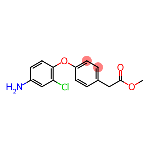 METHYL 2-[4-(4-AMINO-2-CHLOROPHENOXY)PHENYL]-ACETATE