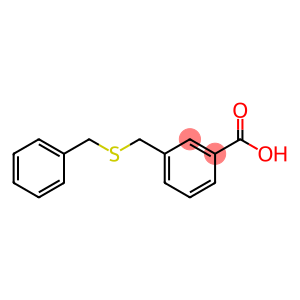 3-[(benzylsulfanyl)methyl]benzoic acid