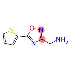 (5-thiophen-2-yl-1,2,4-oxadiazol-3-yl)methanamine