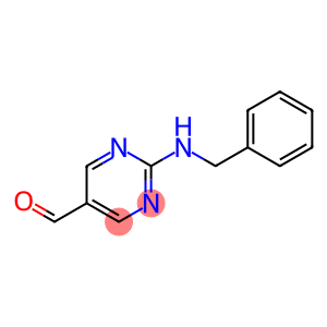 5-Pyrimidinecarboxaldehyde, 2-[(phenylmethyl)amino]-