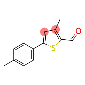 2-Thiophenecarboxaldehyde, 3-methyl-5-(4-methylphenyl)-