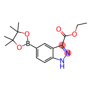 1H-Indazole-3-carboxylic acid, 5-(4,4,5,5-tetraMethyl-1,3,2-dioxaborolan-2-yl)-, ethyl ester