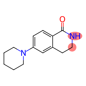 6-(1-piperidinyl)-3,4-dihydro-2H-isoquinolin-1-one