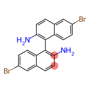 (S)-6,6'-Dibromo-[1,1'-binaphthalene]-2,2'-diamine