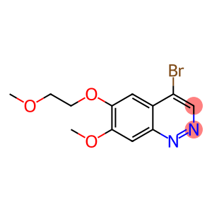 Cinnoline, 4-bromo-7-methoxy-6-(2-methoxyethoxy)-