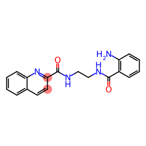 N-{2-[(2-aminobenzoyl)amino]ethyl}-2-quinolinecarboxamide