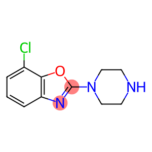 7-chloro-2-piperazin-1-yl-1,3-benzoxazole