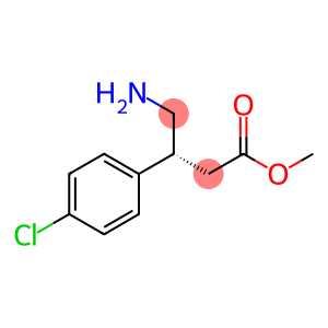 Benzenepropanoic acid, β-(aminomethyl)-4-chloro-, methyl ester, (βR)-
