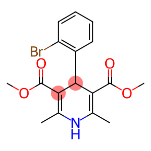 DIMETHYL 4-(2-BROMOPHENYL)-2,6-DIMETHYL-1,4-DIHYDRO-3,5-PYRIDINEDICARBOXYLATE