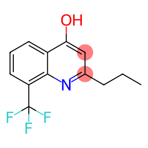 4-Quinolinol, 2-propyl-8-(trifluoromethyl)-