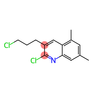 2-CHLORO-3-(3-CHLOROPROPYL)-5,7-DIMETHYLQUINOLINE