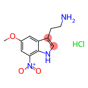 1H-Indole-3-ethanamine, 5-methoxy-7-nitro-, hydrochloride (1:1)