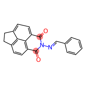 2-(benzylideneamino)-6,7-dihydro-1H-indeno[6,7,1-def]isoquinoline-1,3(2H)-dione