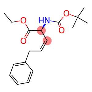 ethyl (Z,2S)-2-[(2-methylpropan-2-yl)oxycarbonylamino]-5-phenylpent-3-enoate