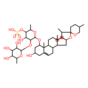 麦冬皂苷B单硫酸酯