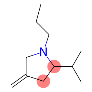 Pyrrolidine, 4-methylene-2-(1-methylethyl)-1-propyl- (9CI)